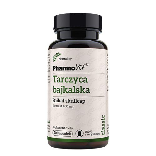Tarczyca bajkalska Baikall skullcap 400 mg 90 kaps | Classic Pharmovit