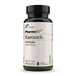 Karczoch artichoke 4:1 400 mg 90 kaps | Classic
