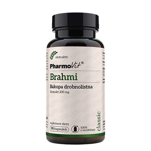Brahmi Bakopa drobnolistna 20:1 200 mg 90 kaps | Classic Pharmovit