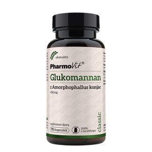 Glukomannan 450 mg 90 kaps | Classic PV