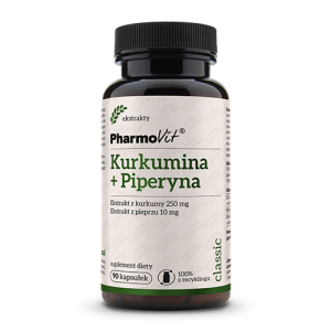 Kurkumina + piperyna 90 kaps | Classic