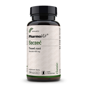 Szczeć Teasel root 4:1 400 mg 90 kaps | Classic