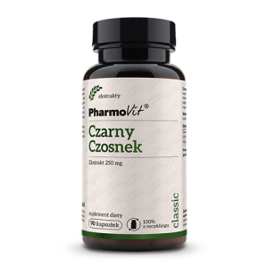 Czarny czosnek 250 mg 90 kaps | Classic PV