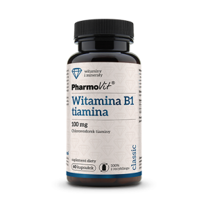 Witamina B1 tiamina 100 mg 60 kaps | Classic