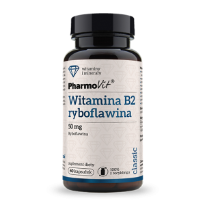 Witamina B2 ryboflawina 50 mg 60 kaps | Classic