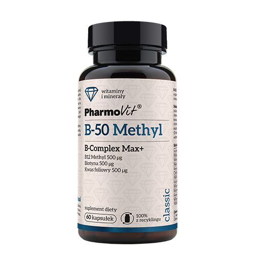 B-50 Methyl B-complex Max+ 60 kaps | Classic Pharmovit