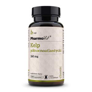 Kelp północnoatlantycki 260 mg 120 kaps | Classic