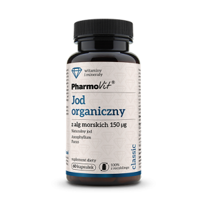 Jod organiczny z alg morsk 150ug 60 kaps | Classic