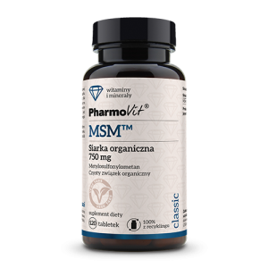 MSM™ Siarka organiczna 750 mg 120 tab | Classic