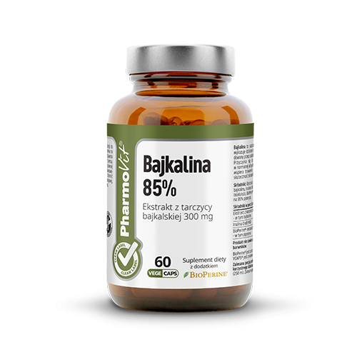 Bajkalina 85% 60 kaps Vcaps® | Clean label Pharmovit