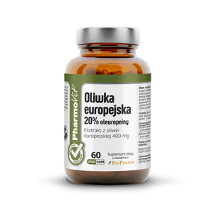 Oliwka europejska 20% 60 kaps Vege | CL