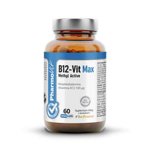 B12-Vit Max Methyl Active 60 kaps Vege | CL