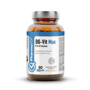 B6-Vit Max P-5-P Active 60 kaps Vege | CL