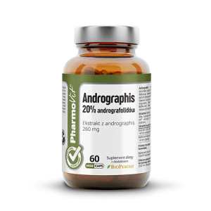 Andrographis 20% 60 kaps Vege | CL