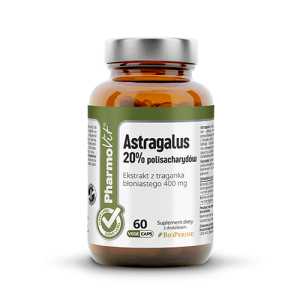 Astragalus 20% 60 kaps Vege | CL