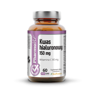 Kwas hialuronowy 150 mg 60 kaps Vege | CL