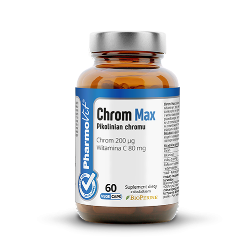 Chrom Max 200 µg 60 kaps Vcaps® | Clean Label