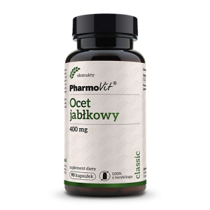 Ocet jabłkowy 400 mg 90 kaps | Classic