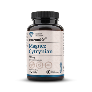 Magnez Cytrynian 375 mg 150 g | Classic