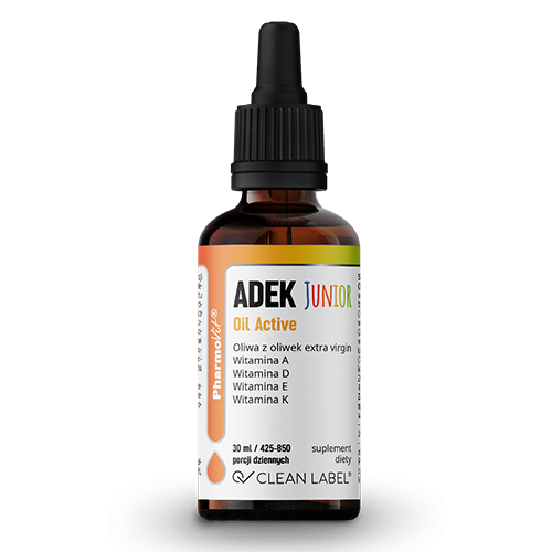 ADEK Junior Oil Active 30 ml | Clean label Pharmovit