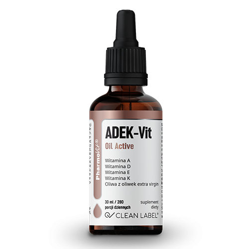 ADEK-Vit Oil Active 30 ml | Clean label Pharmovit
