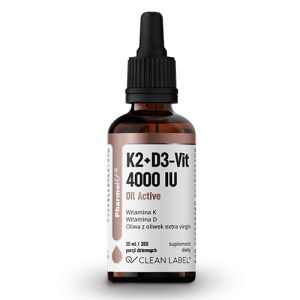K2+D3-Vit 4000 IU Oil Active 30 ml | CL