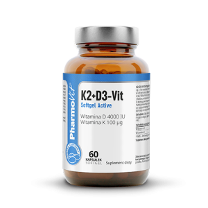 K2+D3-Vit Softgel Active 60 kaps | CL