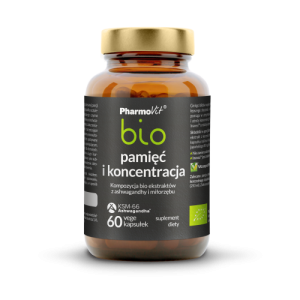 Pamięć i koncentracja bio 60 kaps Vcaps® Plus | PV