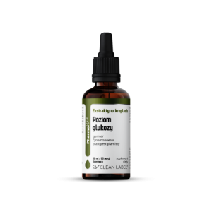 Ekstrakty w kroplach Poziom glukozy 30 ml | CL