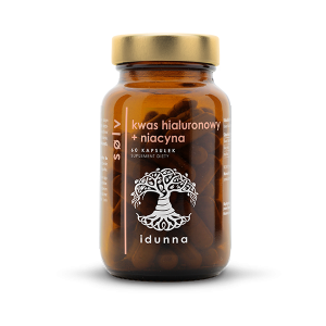 Solv kwas hialuronowy + niacyna 60 kaps | Idunna